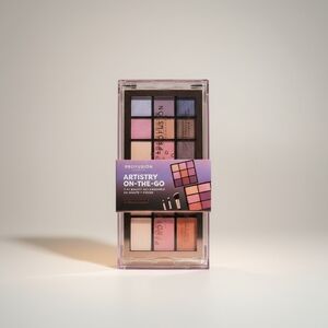 Profusion Cosmetics Artistry On-The-Go 12-Piece Eye & Face Palette - Pink/Purple